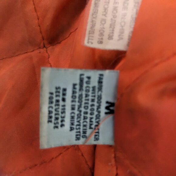 Miss London Women /Men  Green Bummer Flight Jacket Size Medium - Picture 3 of 12